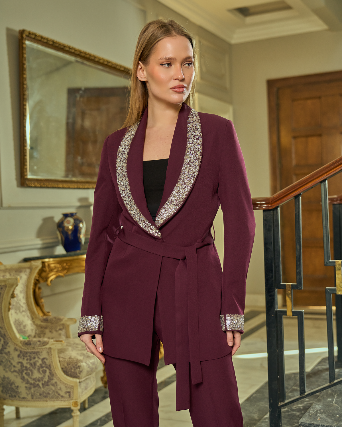 Celestial Sparkle Wrap Suit