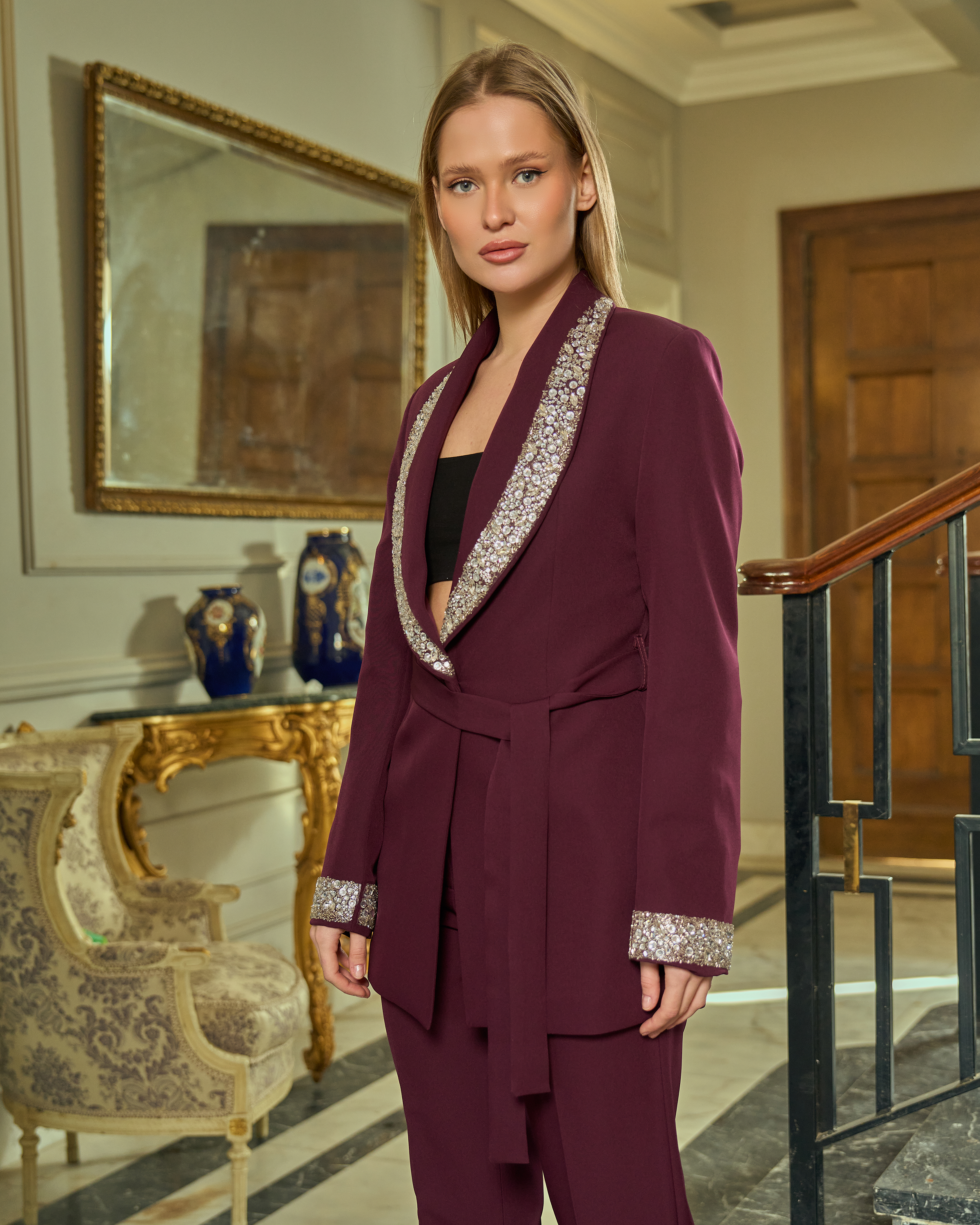 Celestial Sparkle Wrap Suit