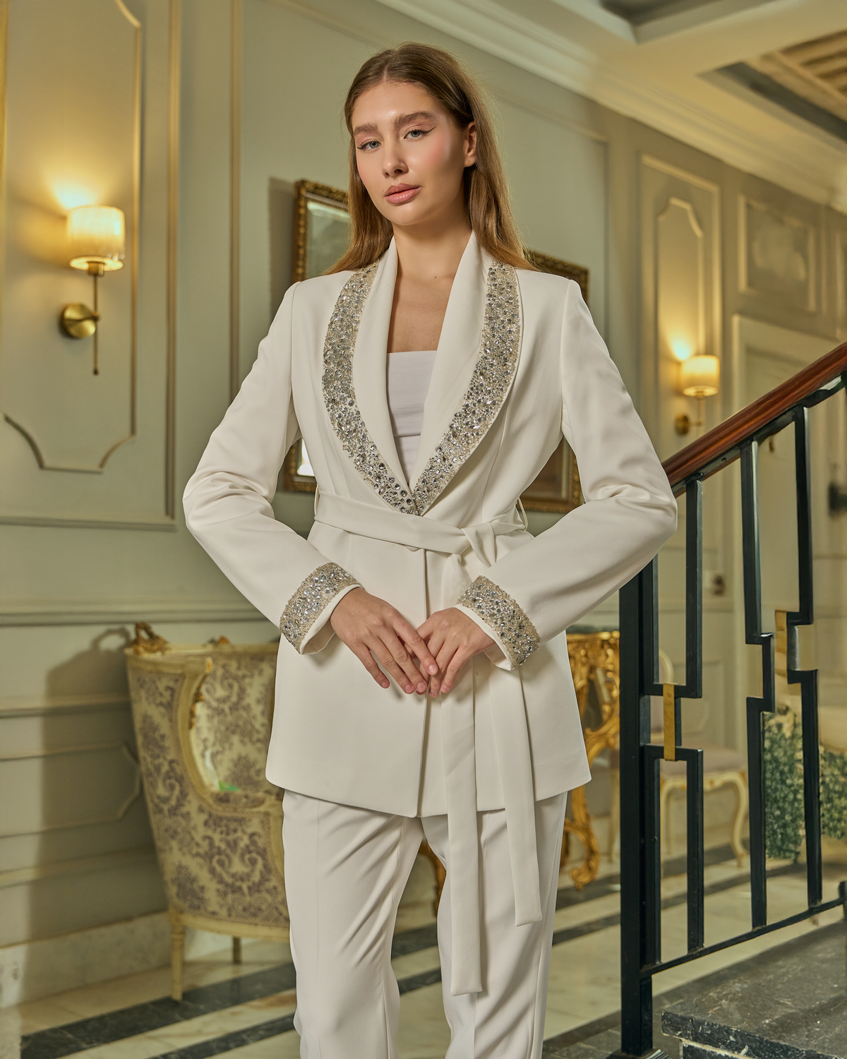 Celestial Sparkle Wrap Suit
