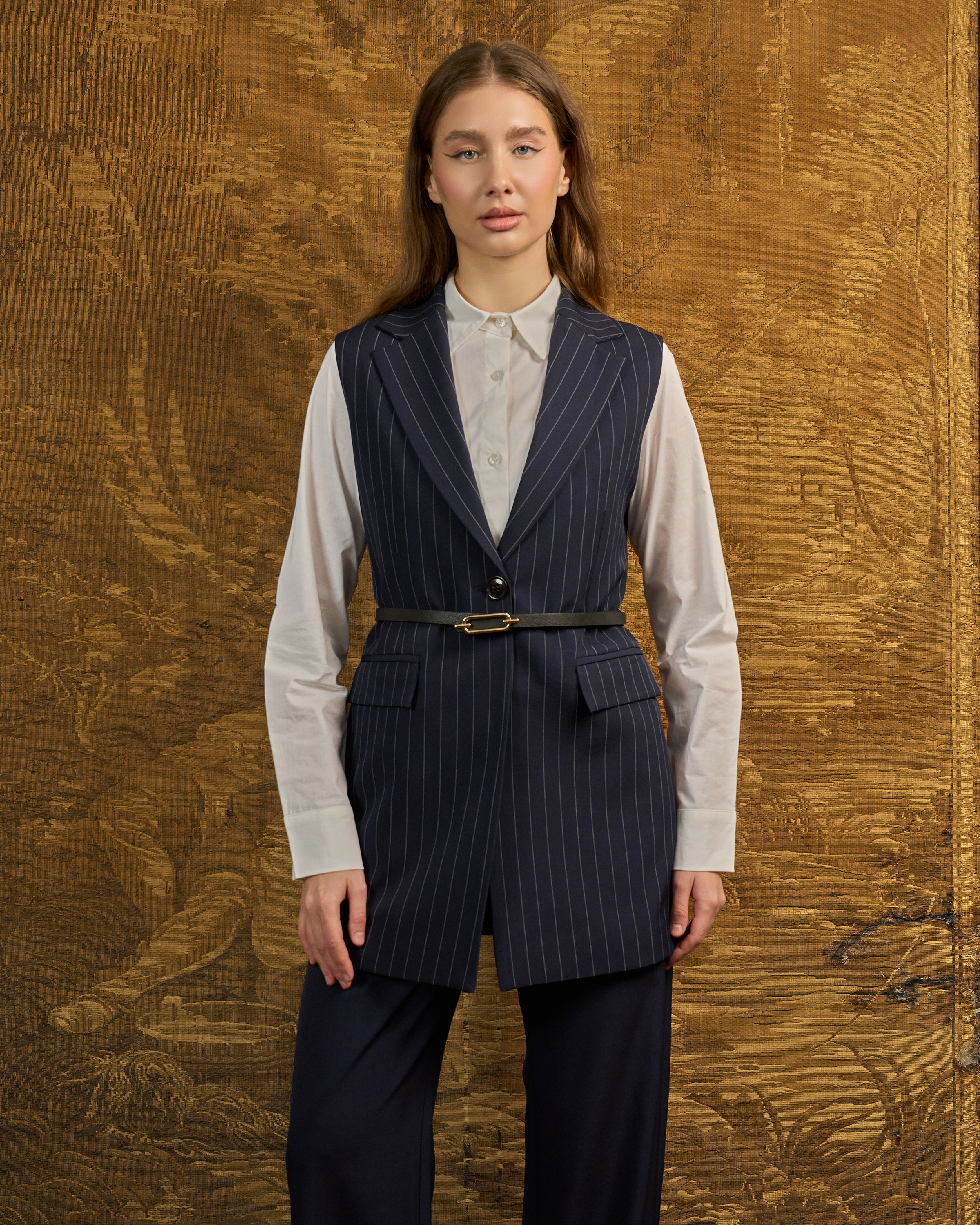 The Tailored Pinstripe Waistcoat Suit — 2