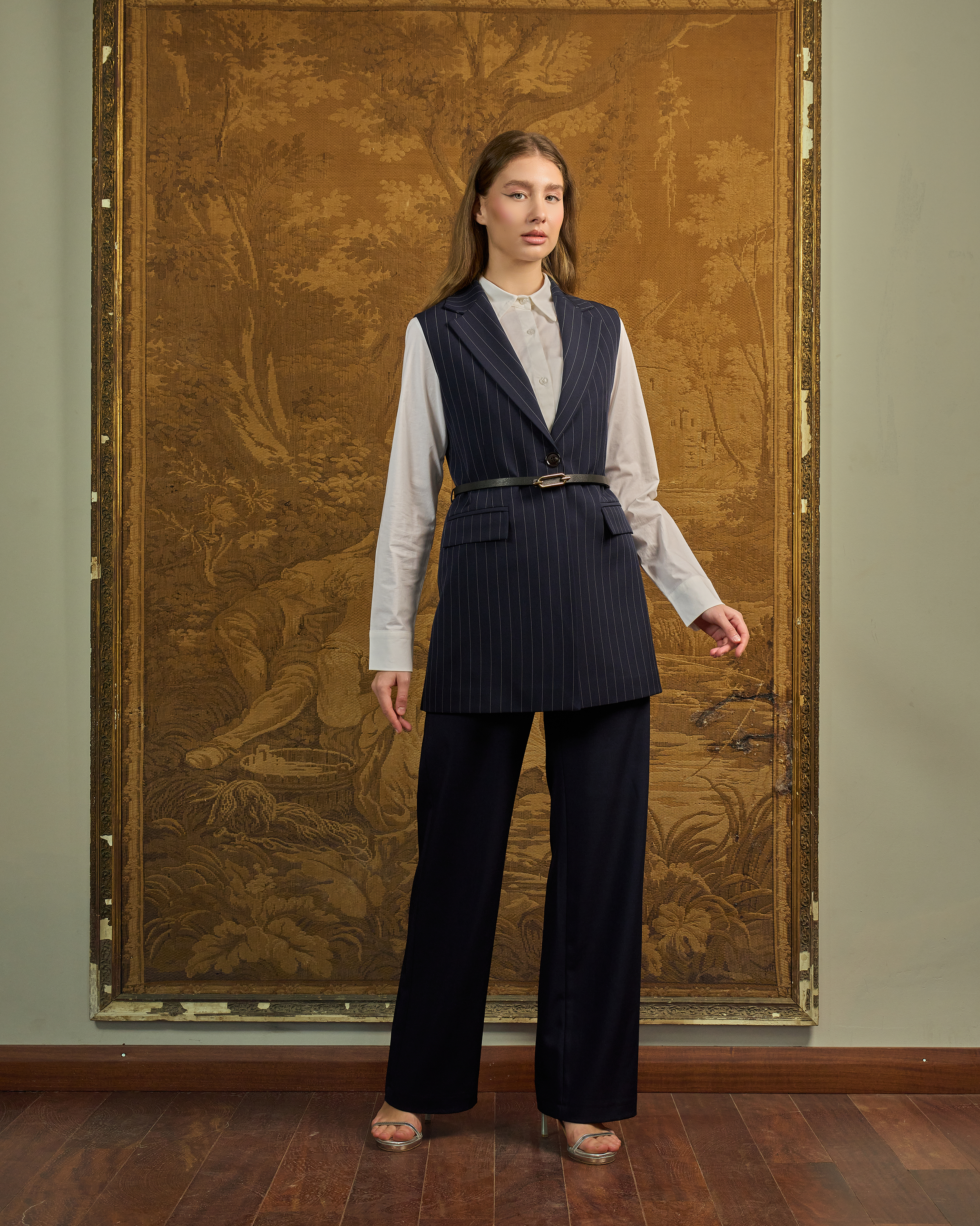 The Tailored Pinstripe Waistcoat Suit — 6