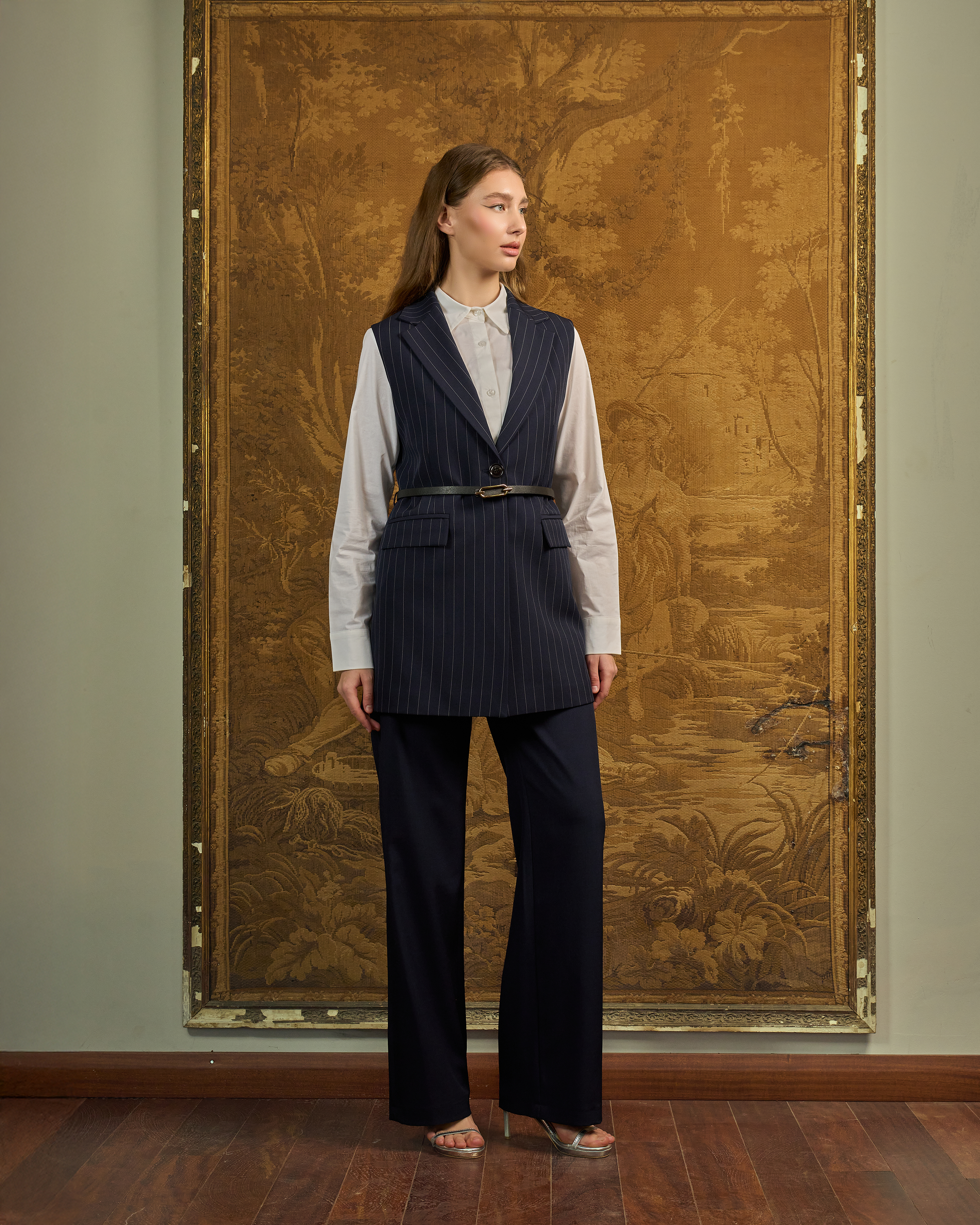 The Tailored Pinstripe Waistcoat Suit