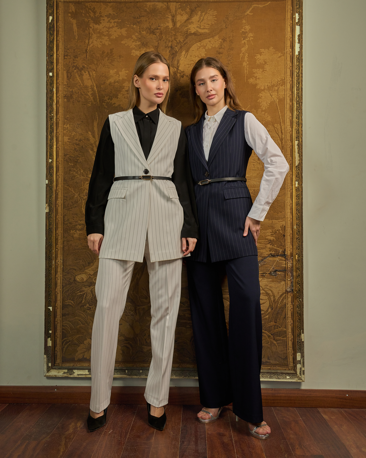 The Tailored Pinstripe Waistcoat Suit