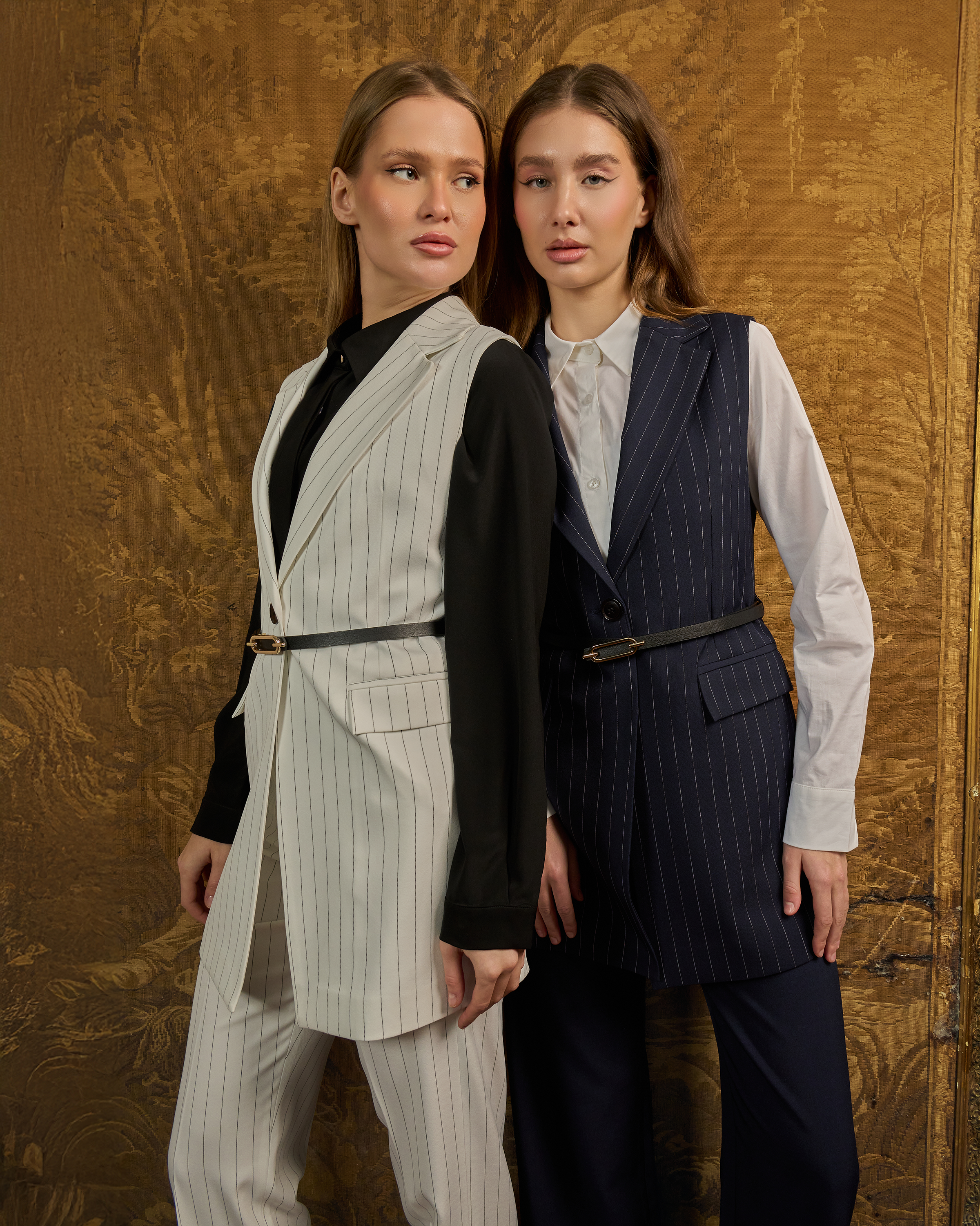 The Tailored Pinstripe Waistcoat Suit — 12