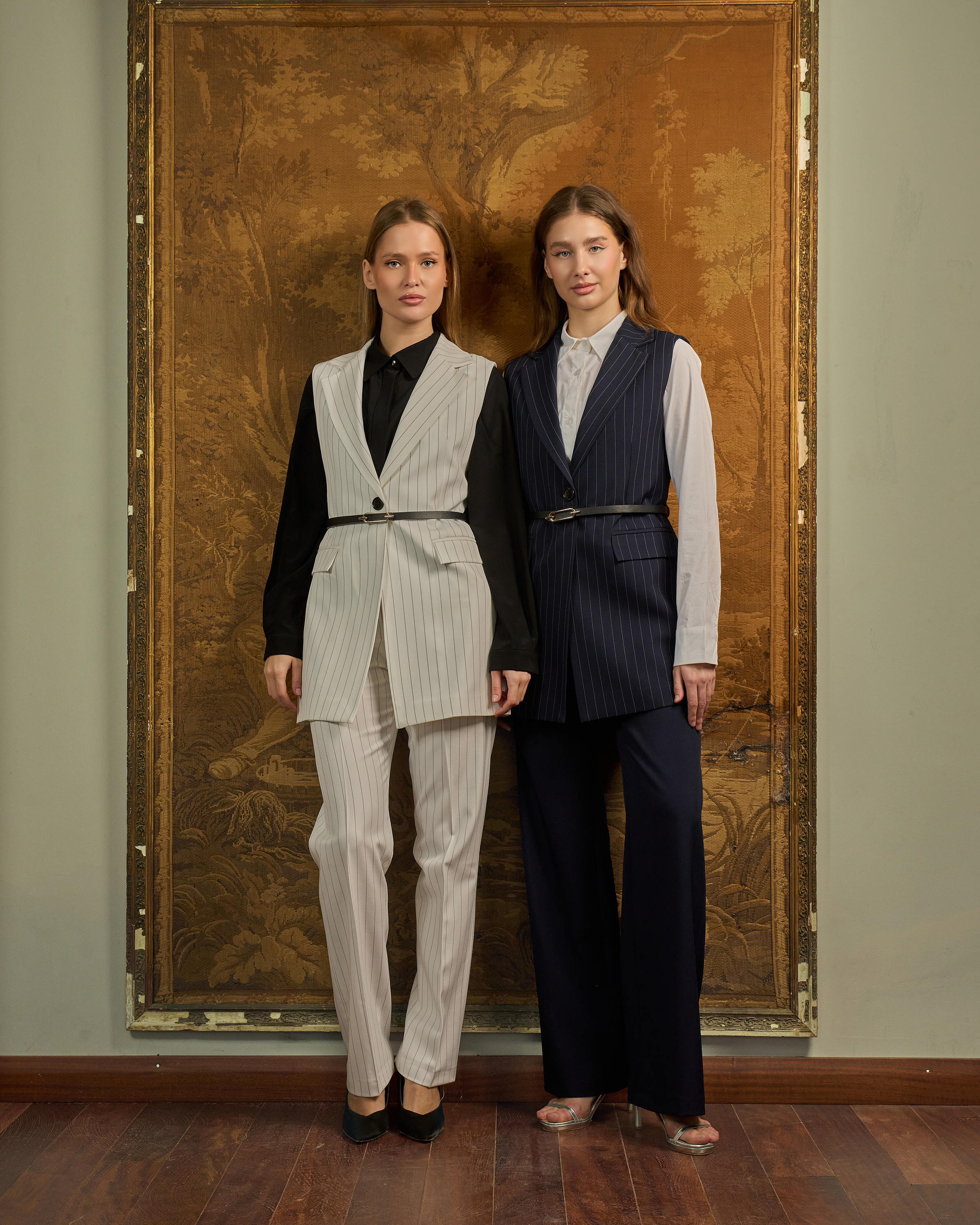 The Tailored Pinstripe Waistcoat Suit — 11